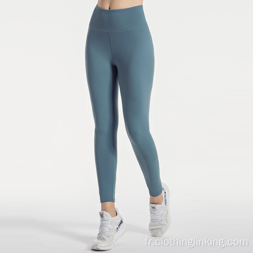 Legging de levage bout à bout froncé pour femme